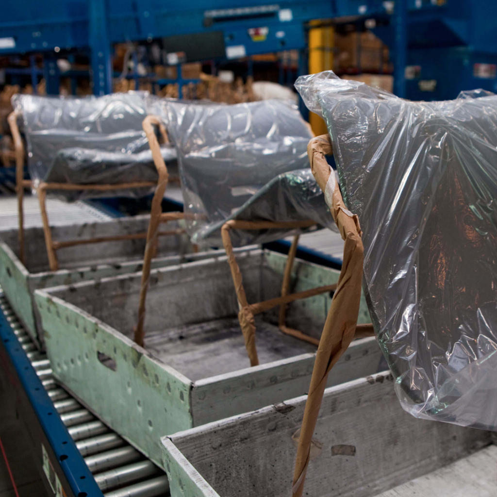 9to5 Seating's chairs rolling off the assembly line